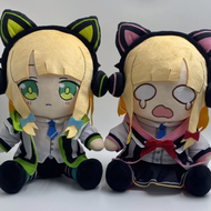 Blue Archive BA Peach สีเขียว Sister Four Teams ของเล่นตุ๊กตาสะสมราคาเต็มปรับแต่งได้ อายุ 3 ปีขึ้นไป