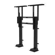 HOT Double Column Electric Lifting TV Bracket 50-120 Inch Cold-rolled Steel TV Bracket Stable Three-