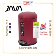 JAVA Dustbin | BASS | JH8853 | 5L, 8L, 12L, 20L, 30L | Step Bin | Soft Closing | Trash Bin | Dustbin