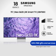 Samsung 75" QN700C Neo QLED 8K Smart TV (2023), 3 Ticks