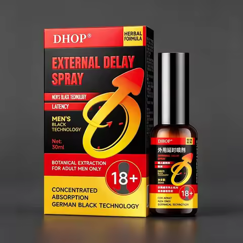 30ml Men's External Delay Spray Intimate Massage Spray for Enhanced Performance Couple's Pleasure Ef