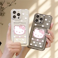 Silicone Material Cute Pink Cartoon Cat Case Casing For Vivo Y28s Y28 Y37 Y18t Y100 Y300 Y02s Y02 Y2