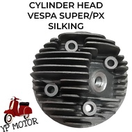 SILKING Cylinder Head Vespa Super PX Vespa Spare Parts Vespa Accessories Vespa Equipment Vespa Varia