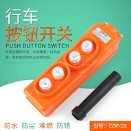 Crane Up Down Left Right Driving COP-22 Switch Push Button Switch Four-Bit Electric Gourd W676