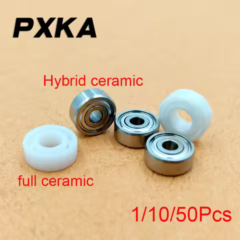 1/10/50Pcs Hybrid semi-ceramic bearing fishing wheel modified Luya 623 MR115 MR105 ZZ 693 683 ZZ Smo