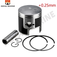 12110-94400-025 piston and piston ring (79.25MM) pinston set for Suzuki DT40 DT40C 12140-94400-025 b