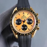 【熱賣】歐米茄 OMEGA 超霸系列金超霸機械手錶男士機械錶潮流男錶 實物拍攝 放心下標 品質保證