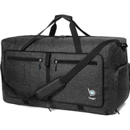 Bago Large Foldable Duffel Bags for Traveling Women & Men - 80L Packable Duffle Bag for Travel with 
