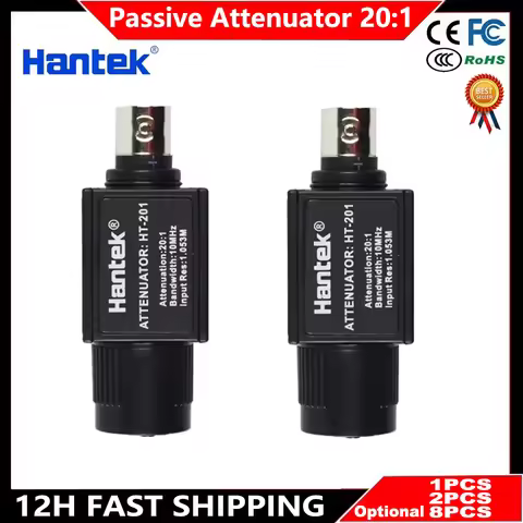 Hantek HT201 20:1 10MHz Oscilloscope Attenuators Passive Attenuator for Automotive Oscilloscope Diag