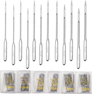 60PCS Sewing Machine Needles Universal Heavy Duty for Singer Brother Janome Sewing Machine Needles S