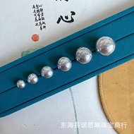 Shanxi Handmade Chisel Silver Distressed Light Beads DIY Accessories Bracelet Bracelet Spacer Beads 