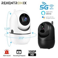 WiFi Camera 1080P WiFi PTZ IP Camera Wireless WiFi Surveillance Camera Alexa Google Auto Tracking