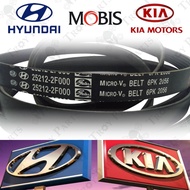 Original Kia Hyundai Fan Belt 25212-2F000 for Hyundai Santa FE CM 2.7 - 6PK2056 ( 6PK2055 / 6PK2060 