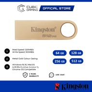 Kingston DataTraveler SE9 G3 Metal USB Flash Drive Pendrive Thumbdrive DTSE9G3/DTSE9H (64GB/128GB/256GB/512GB)