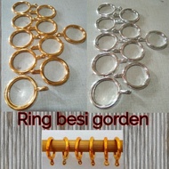 Cincin gorden /anting besi gorden / ring besi hordeng / aksesoris besi gorden / kaitan besi gorden