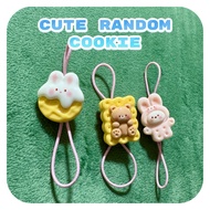 Elastic string for EZ link charm keytag airtag access card phone strap