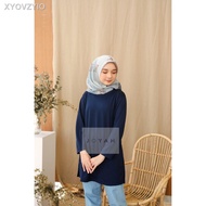 【NEW】✹₪Joyah Premium Muslimah/XS-XL/Baju Sukan Muslimah/Plain Jersi/ Microfiber Eyelet