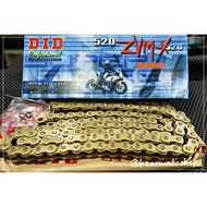 [Bell Motorcycle Boutique] DID ZVMX Gold Chain 520 120 Mesh Chain 520 ZVM-X