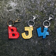 訂做 童趣字母客製化鑰匙圈 繽紛 幼童學習教材 ABC 嗅皮手作