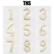 40 inch Cream number balloon birthday balloon for party decoration