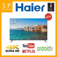 Haier 65" 4K UHD Smart Android LED TV LE65K6600UG