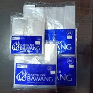 KANTONG KRESEK TRANSPARAN BENING PEX BAWANG 35 X 63 CM (0.03)