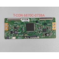 6870C-0738A (49"/50"/55inchi) T-CON BOARD ORIGINAL TV tcon