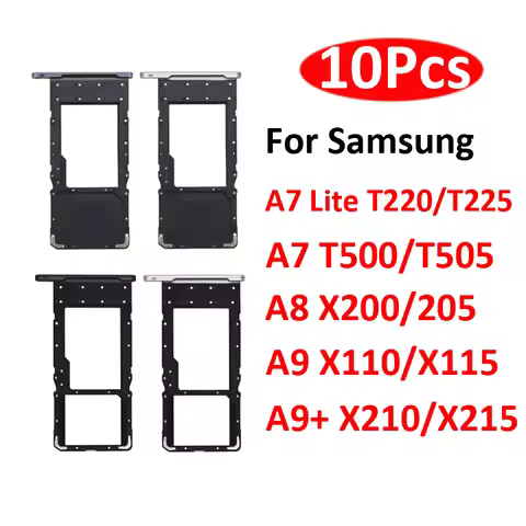 10Pcs For Samsung Galaxy Tab A9+ A9 A8 A7 Lite Wifi LTE 5G Phone New Sim Chip Card Tray Slot Drawer 