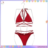 Hot Girl Temperament Genuine Red Sexy bikini bikini