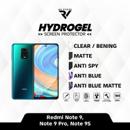 Anti-Scratch Hydrogel Redmi Note 9, Note 9 Pro, Note 9s
