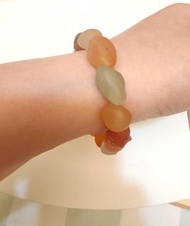 戈壁瑪瑙彩色手串手鏈手鍊