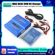 NovaLab IMAX B6AC 80W RC Charger B6 AC 6A Balance Charger with Digital LCD Screen Li-ion LiFe Nimh N
