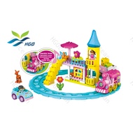 SkillBuilder Duplo & castle & train railway Block toys