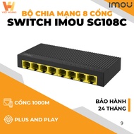 [BEST PRICE] IMOU Network Switch SG105C / SG108C / SF105C / SF108C Switch 5-8 Gigabit Ports 100M/100