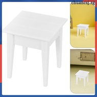 📦 Dollhouse Vintage Bedroom Nightstand White Bedroom Table 1pack For Hobbyists
