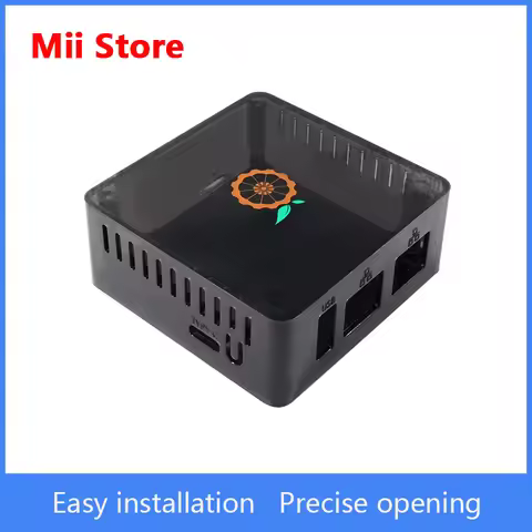 Orange Pi R1 Plus Black ABS Transparent Case