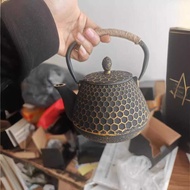 Cast Iron Teapot Cast Iron Cast Iron Pot Tea Set Foreign Trade Cast Iron Teapot Bright Porcelain Lin