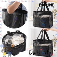 DAPHNE Shoulder Bag, Hollow Transparent Beach Bags,  Multifunctional Mesh Large Capacity Makeup Stor