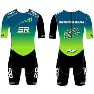 【Swift Spark】 Summer Mens Inline Skates Racing Skinsuit Speed Skates Short Sleeve Tri Suit Performan