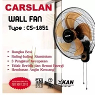 Carslan Cs 1851 Tornado Wall Fan 18 Inch Carslan Cs1851 Wall Fan 18 Inch 5 Blades Carslan Iron Cs 18