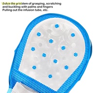 [WillBeRedM] 1Pcs Anti-scratch Gloves For The Elderly And Patients Detachable Restraint Glove Paraly
