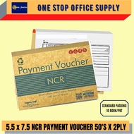 (RM2.2) 5.5" x 7.5" NCR PAYMENT VOUCHER 50'S X 2PLY / PAYMENT VOUCHER / Payment Voucher Book / Cash 