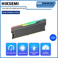 HIKSEMI Future RGB 32GB 6400MHz DDR5 U100 UDIMM DESKTOP RAM