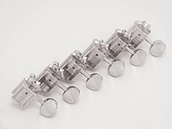 Grover 136N-6 Guitar Pegs, Set of 6, Nickel