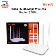 TENDA F6 300Mbps WIRELESS ROUTER 4 ANTENNA