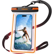 Waterproof Phone Case IPX8 Glow Dark Touch 7.9" Strap Japan