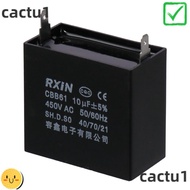 CACTU Ceiling Fan Capacitor, CBB61 10uF 450V AC Metalized, Wide Application Film Capacitors Polyprop
