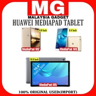 Tablet, Tab Huawei MediaPad M2, MediaPad M3, Mediapad M5, Mediapad Qua Tab (Original Used)