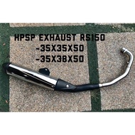 HPSP RACING EXHAUST STD OPEN RS150