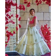 Designer lehenga choli for women party wear Bollywood lengha sari,Indian wedding wear embroidered cu